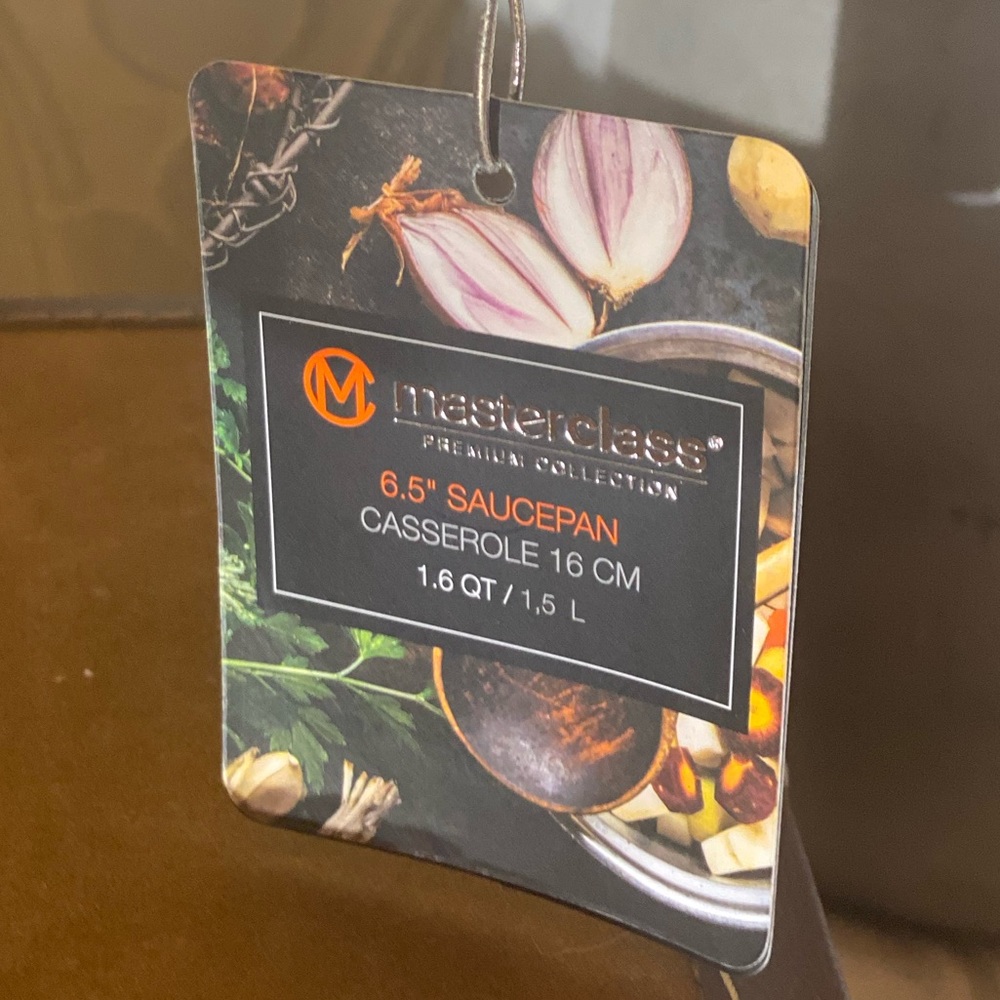 Masterclass Premium 6.5" Saucepan - Pink - Picture 6 of 6